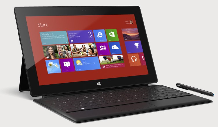 Official Surface photo over at Microsoft.com